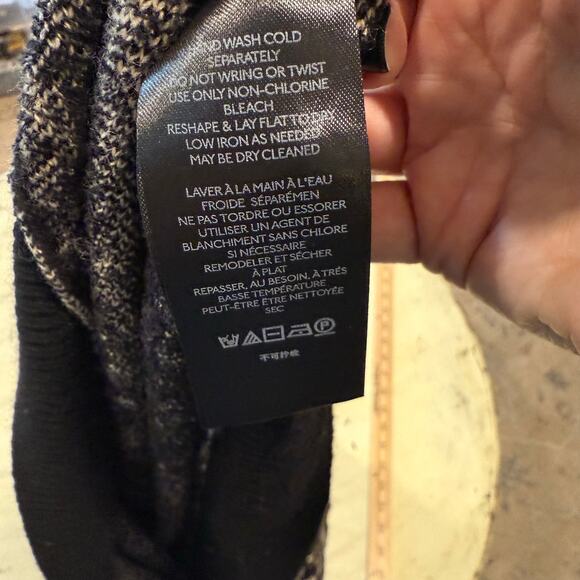 Maeve By Anthropologie Elinore Short Sleeve Animal Print Wool Blend Sweater Sm - Picture 4 of 9